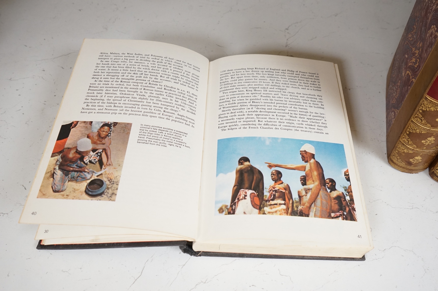 Biegel, Peter - Racing Pictures. coloured pictorial title and num. full-page and other illus.; publisher's leather backed cloth in slipcase, oblong 4to. 1983; Vyner, Robert T. - Notitia Venatica: a treatise on fox-huntin